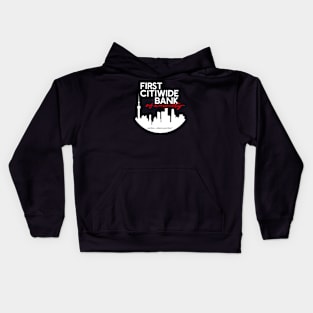 Welcome to the First Citiwide Bank of Anxiety — We live where you live. (Light) Kids Hoodie